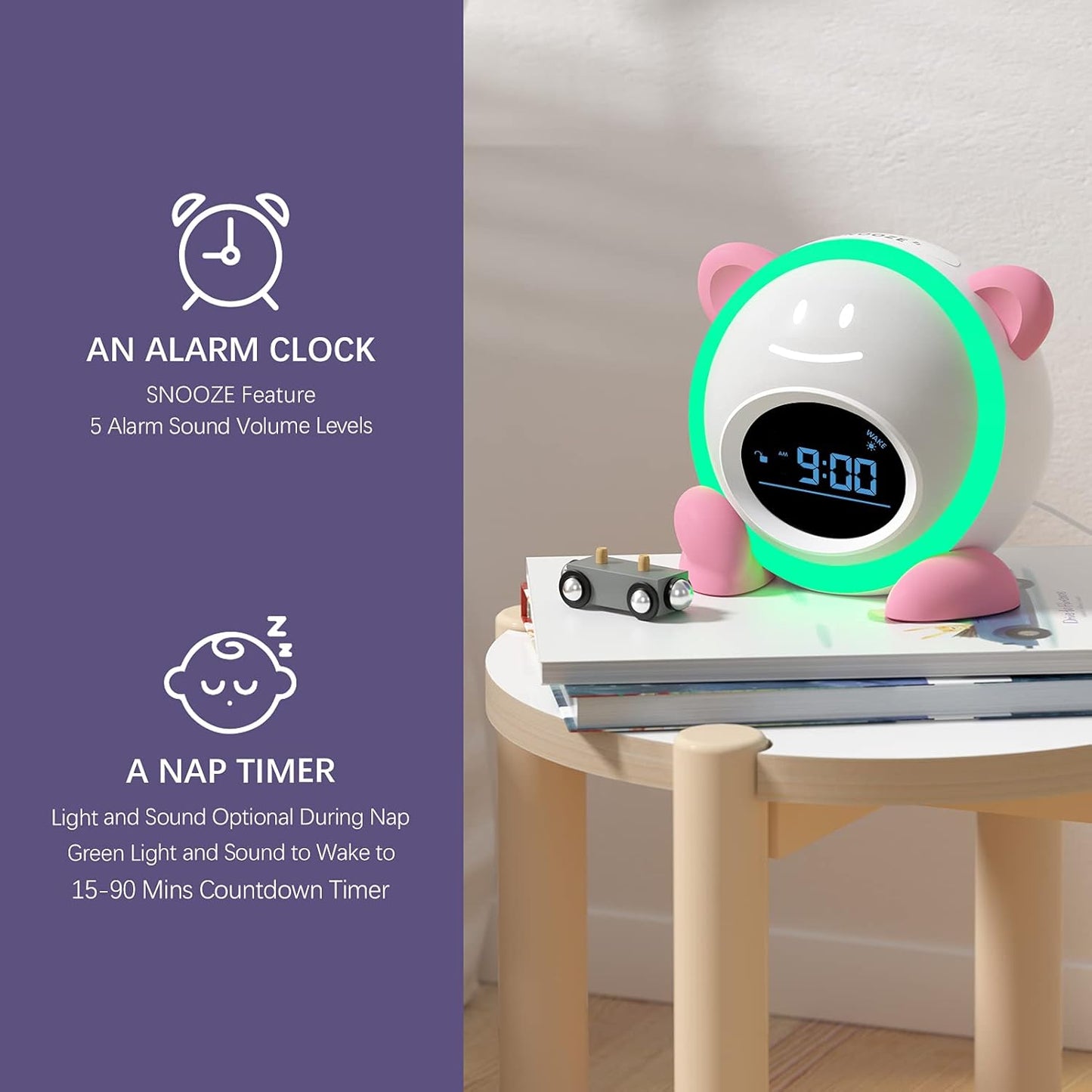 Reloj OK para despertar Little Teddy