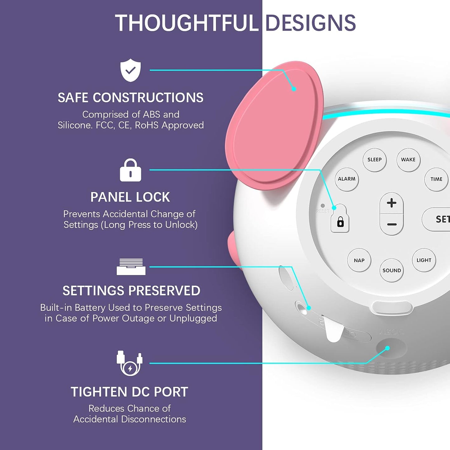 Reloj OK para despertar Little Teddy