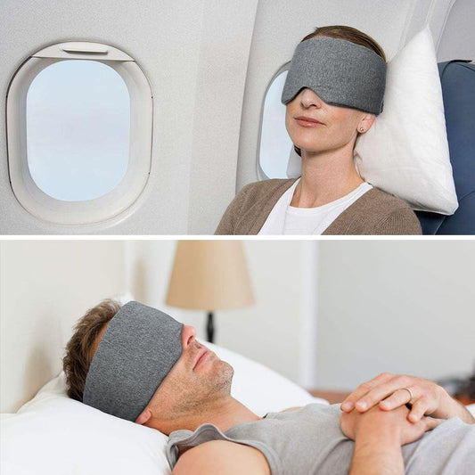 Máscara para dormir hecha a mano de algodón
