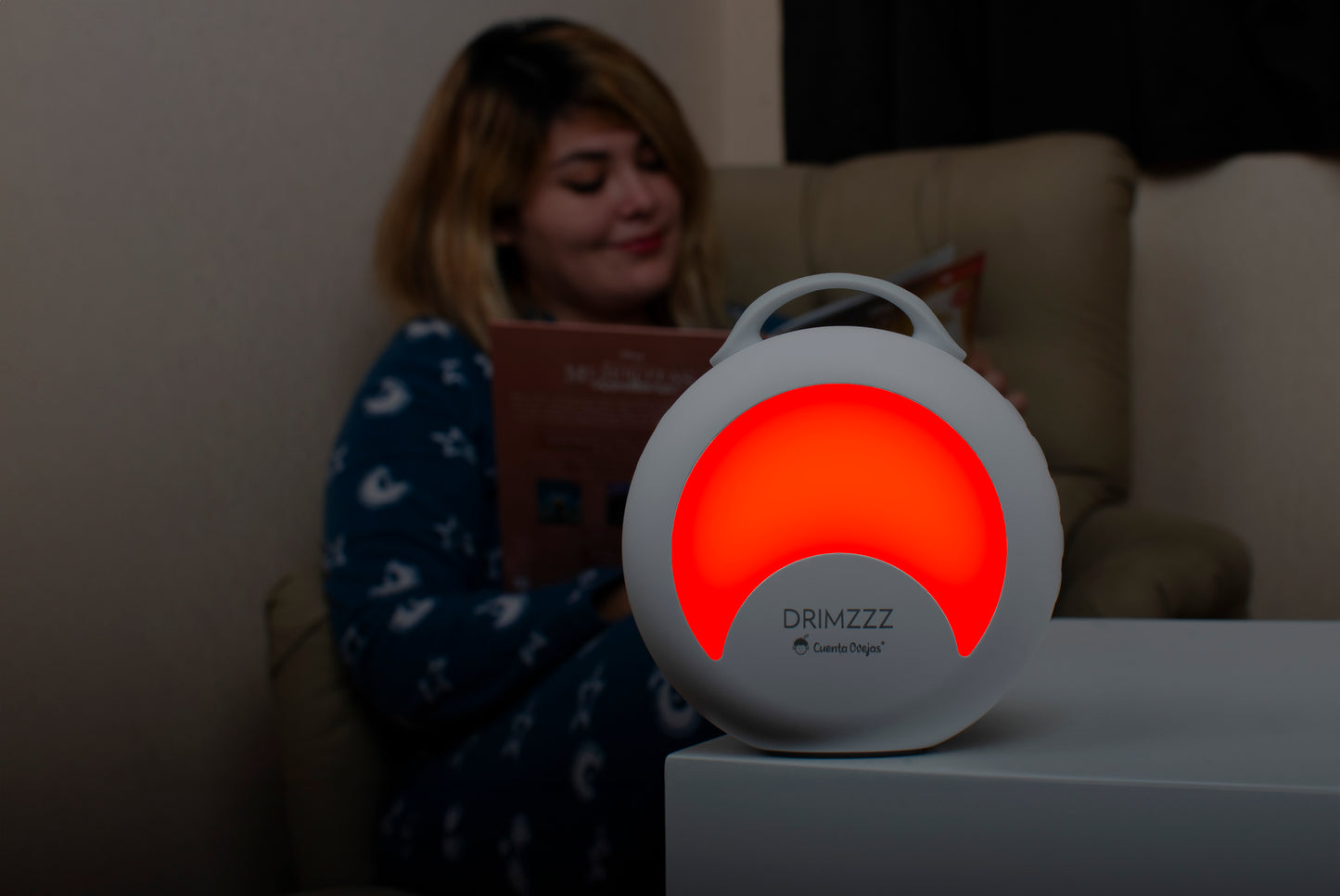Máquina de ruido blanco y luz roja DRIMZZZ