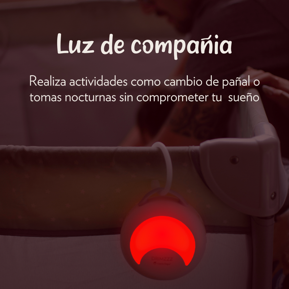 Máquina de ruido blanco y luz roja DRIMZZZ