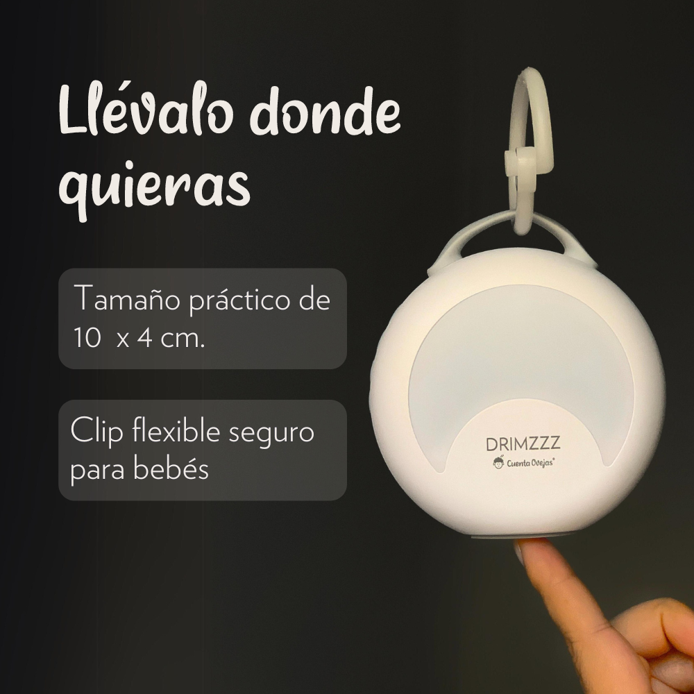 Máquina de ruido blanco y luz roja DRIMZZZ